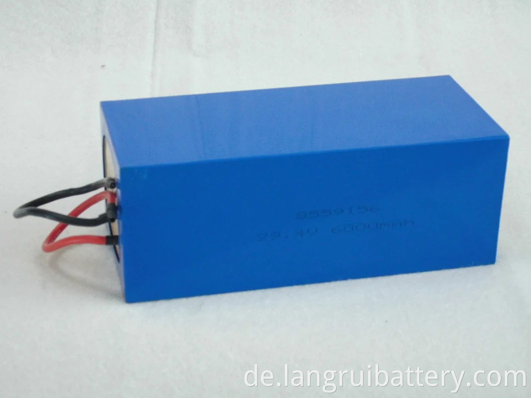 14,8 V 4400mah lifepo4 18650 wiederaufladbare Batterie